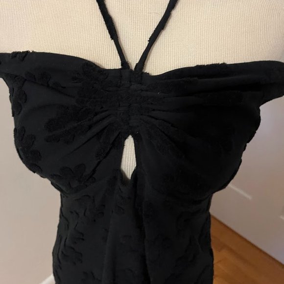 AE Floral Halter Mini Dress - Picture 1 of 7